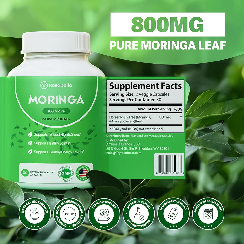 Pure Nutrient MORINGA CAPSULE- MORINGA SUPPLEMENT