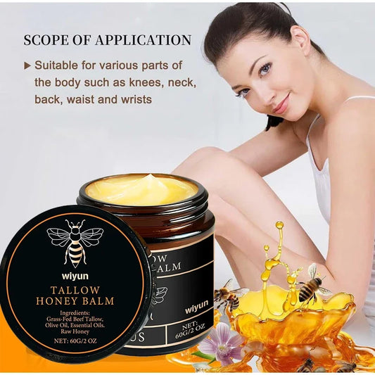 Tallow Honey Moisturizing Cream Brand Gentle Hydrating Long-lasting